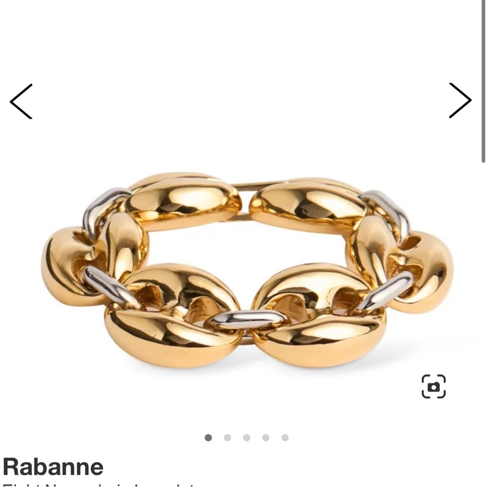 Paco Rabanne link bracelet